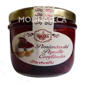 ROSARA Pimientos del piquillo confitados frasco 125 grs